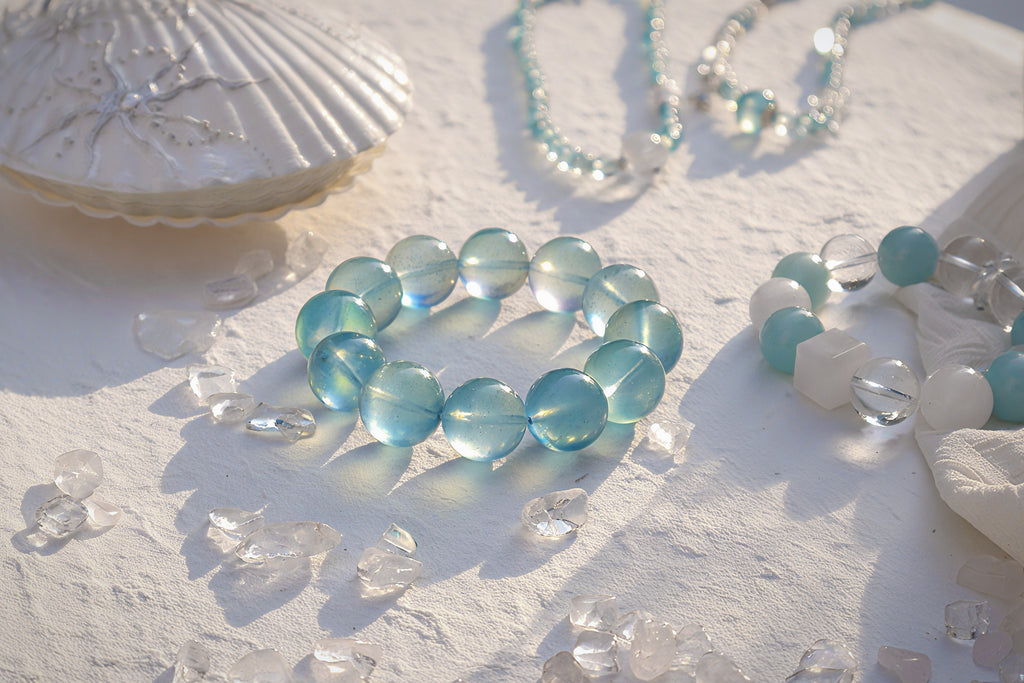 Aquamarine Rock Crystal