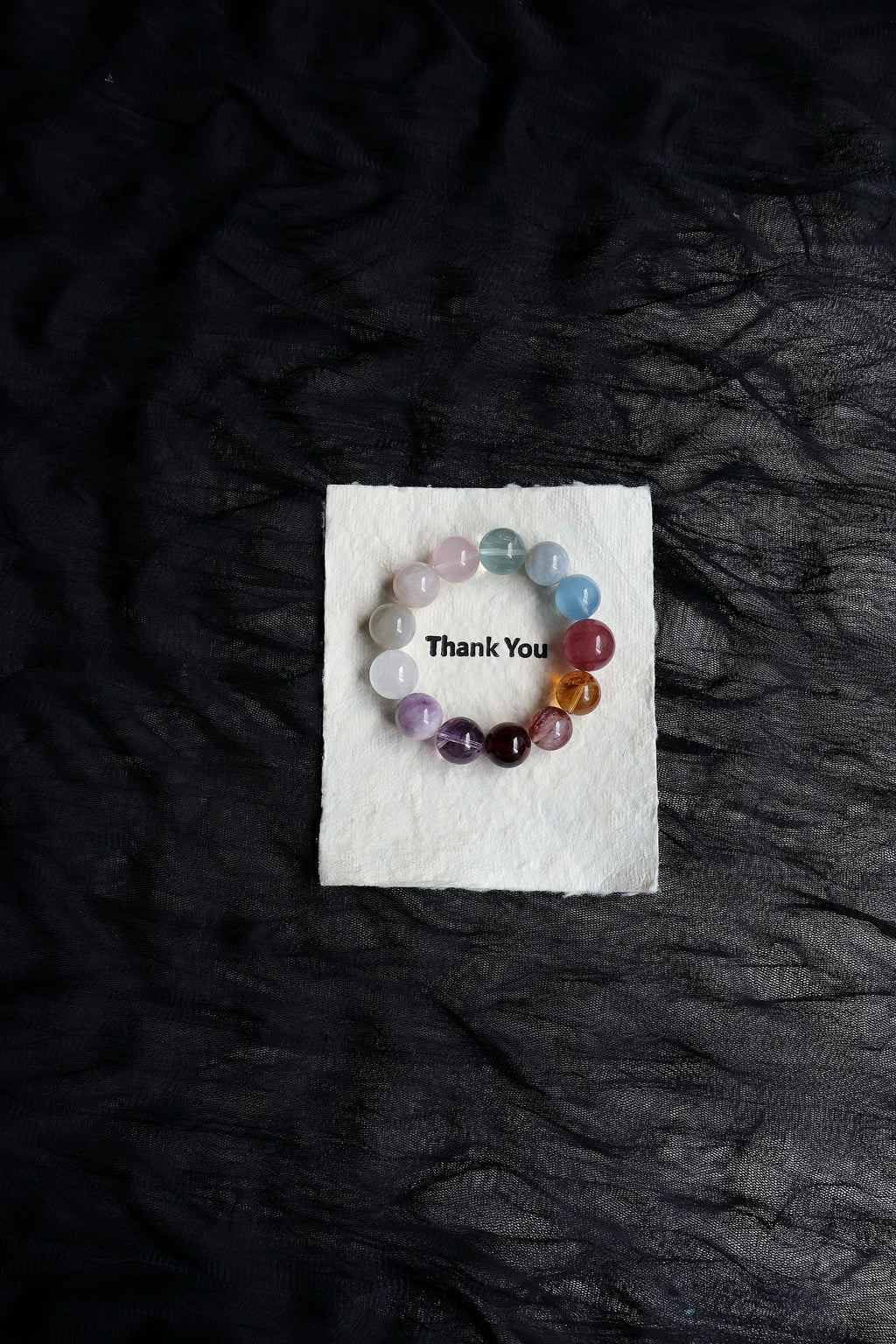 Multi-Gemstone Crystal Bracelet