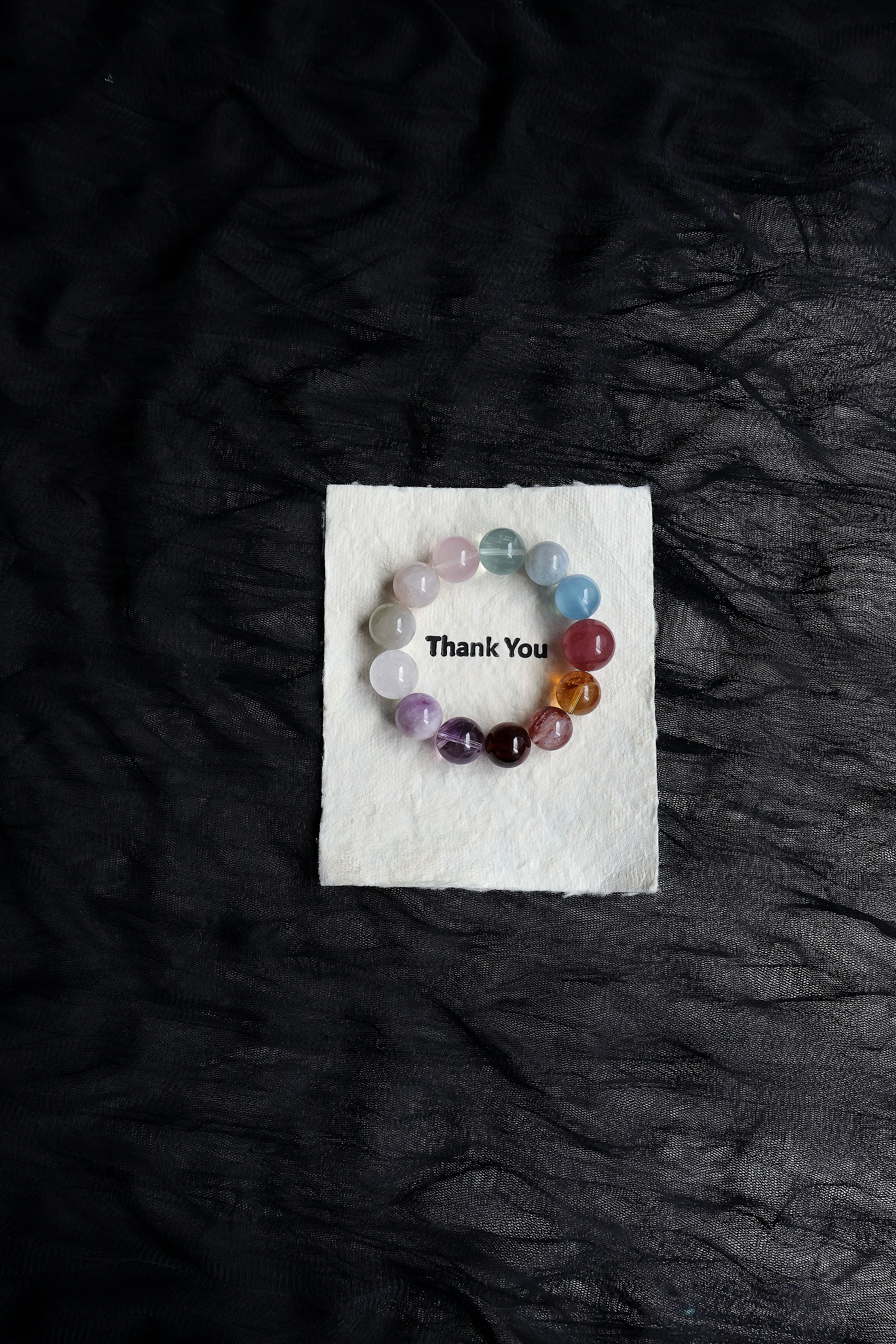 Multi-Gemstone Crystal Bracelet