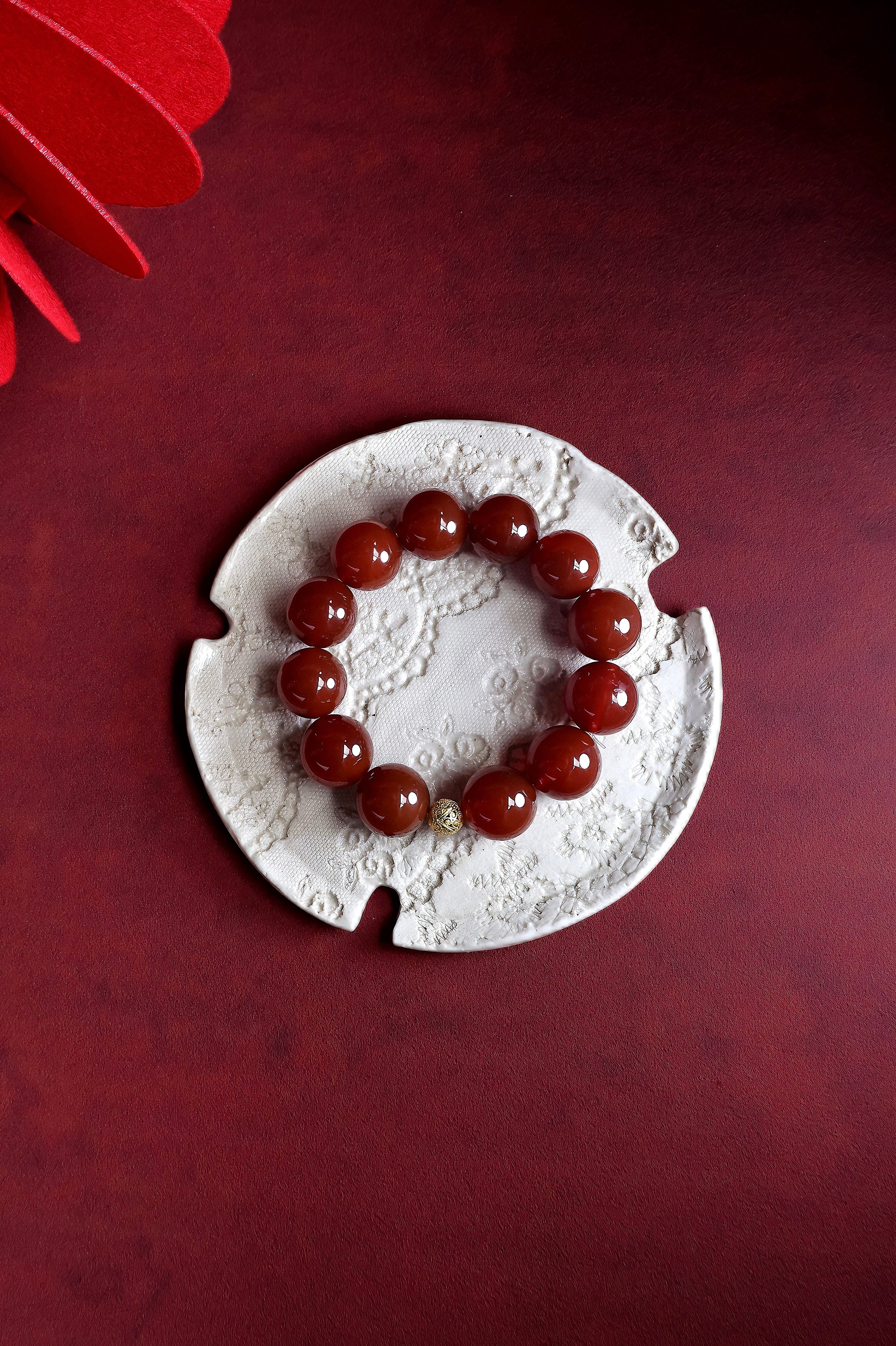 Red Agate Bracelet