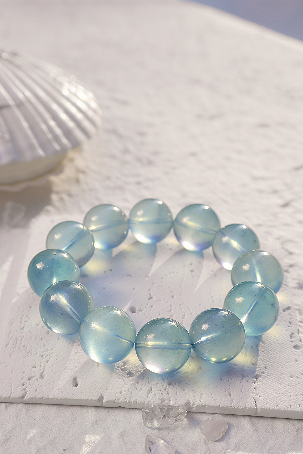 Aquamarine Rock Crystal