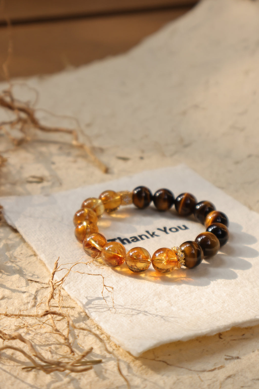 Tiger's Eye & Citrine