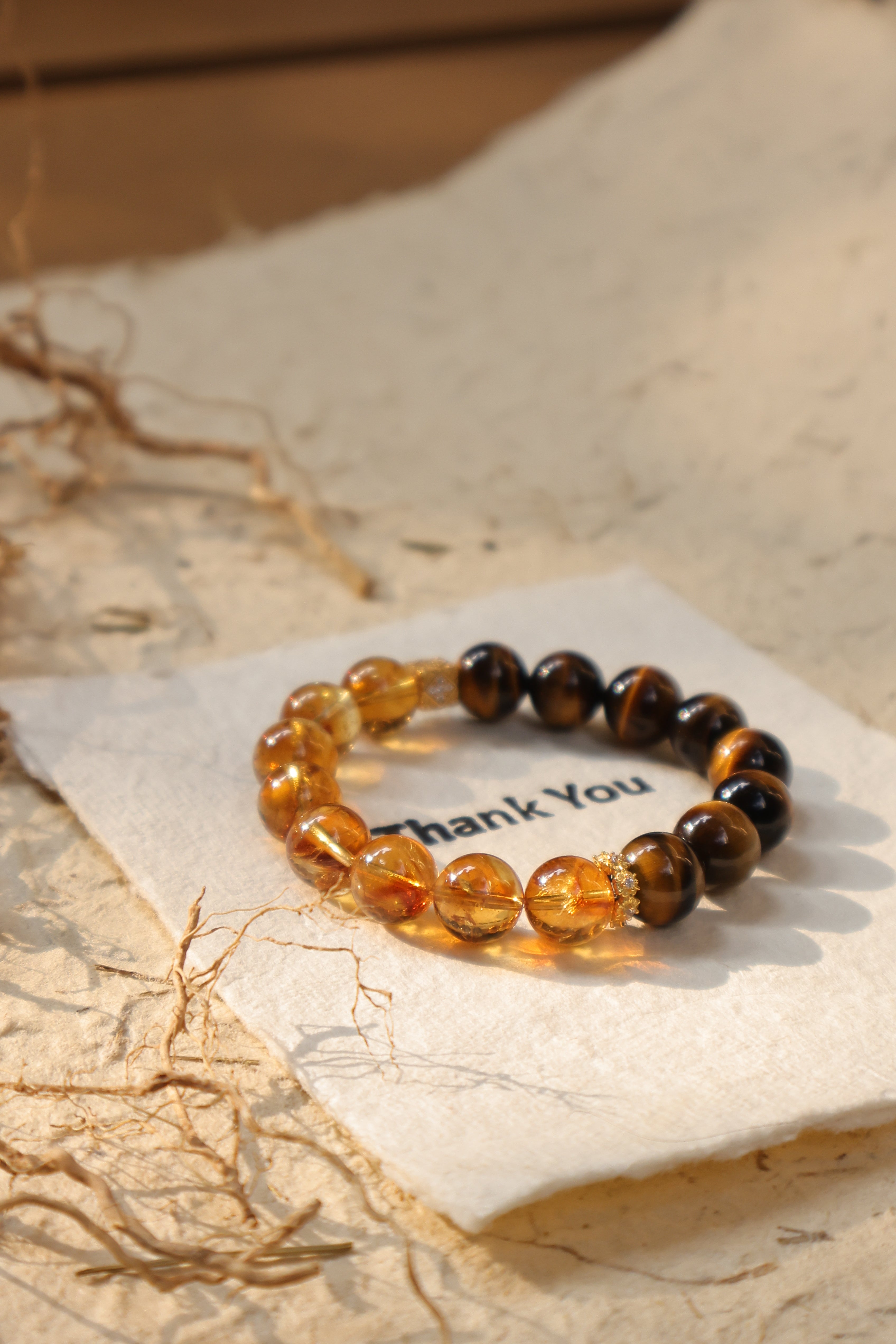 Tiger's Eye & Citrine