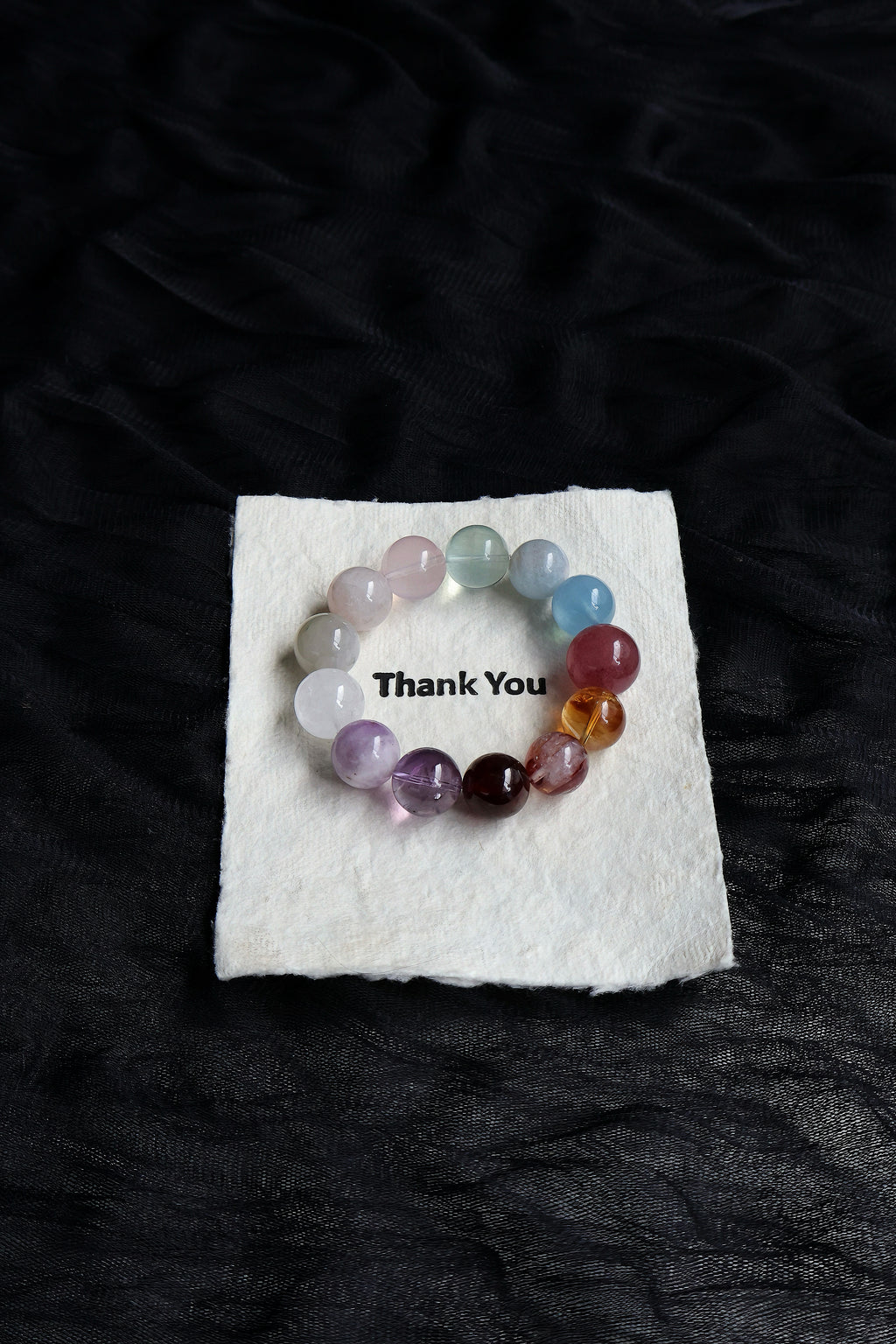 Multi-Gemstone Crystal Bracelet