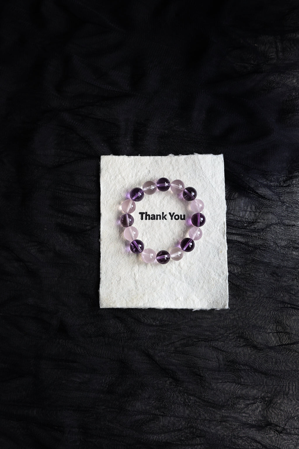 Amethyst & Rose Quartz Bracelet