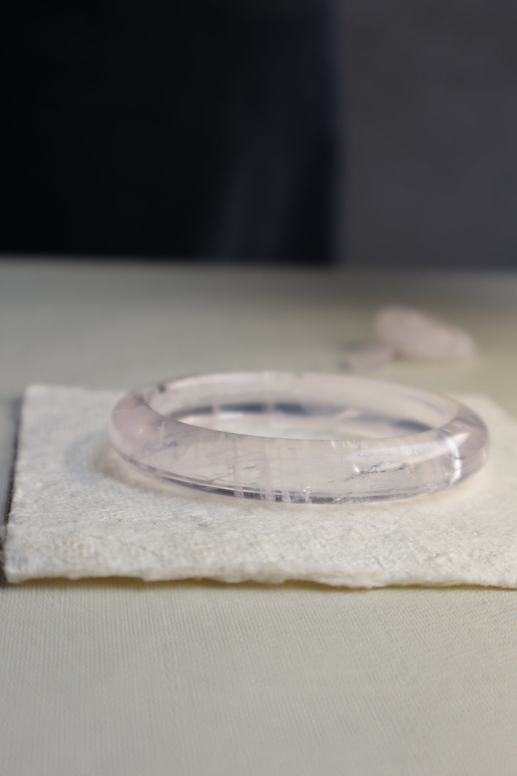 Rose Quartz Bangle