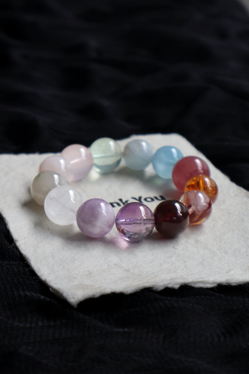 Multi-Gemstone Crystal Bracelet
