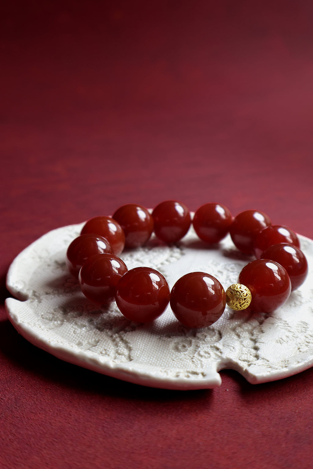 Red Agate Bracelet